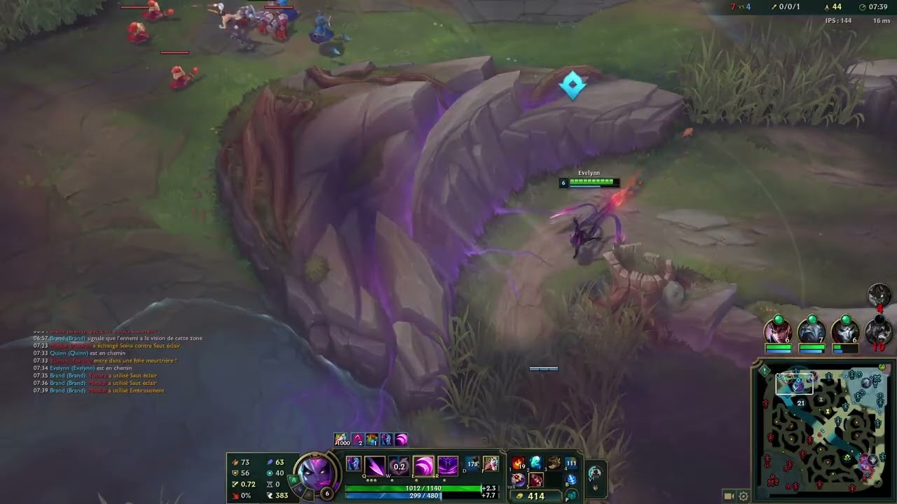 du LOL et du RE9 premiere partie