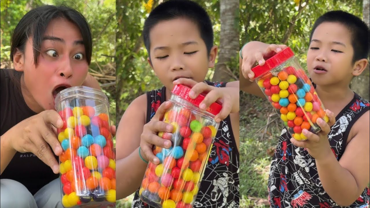 JUMBO BUBBLE GUM NI BOBOY ANG SARAP | FUNNY TIKTOK COMPILATION GOODVIBES 