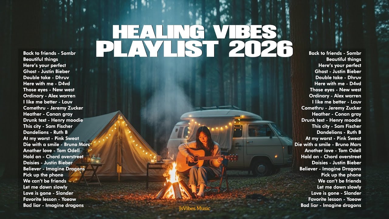 Healing Vibes Playlist 2026 || Trending Acoustic Songs &mdash; Viral on TikTok | Music for a Calm Night🌙