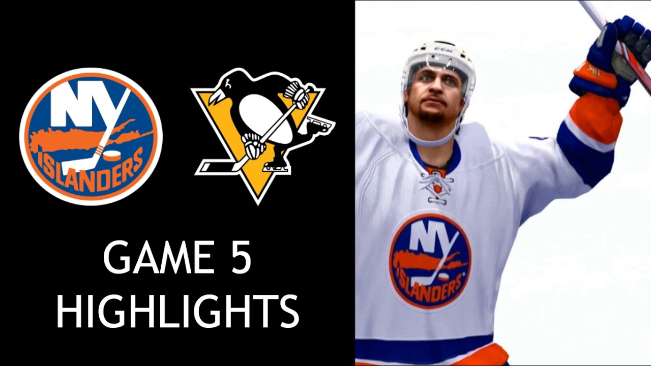Round 1, Game 5 - Islanders @ Penguins - NHL 14 Predictions