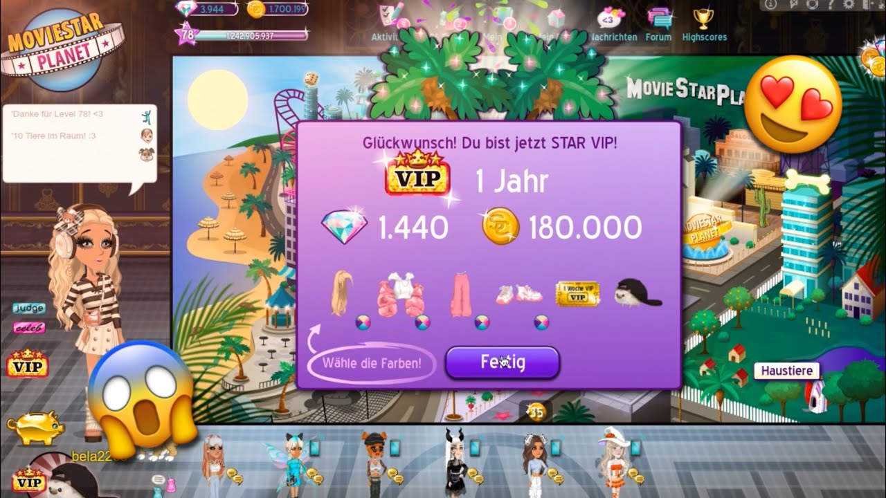 1 JAHR STAR VIP GESCHENKT BEKOMMEN!  + VIP VERLOSUNG? | Bela2203