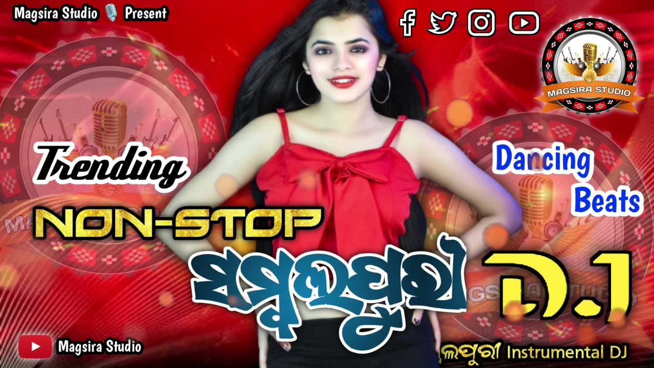 Non-stop Sambalpuri Instrumental Dj Song || Sambalpuri Song || Sambalpuri dj Song || Magsira Studio