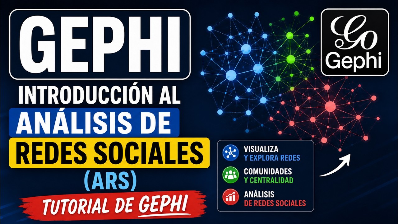 Gephi | Introducción al Análisis de Redes Sociales (ARS) | Tutorial de Gephi