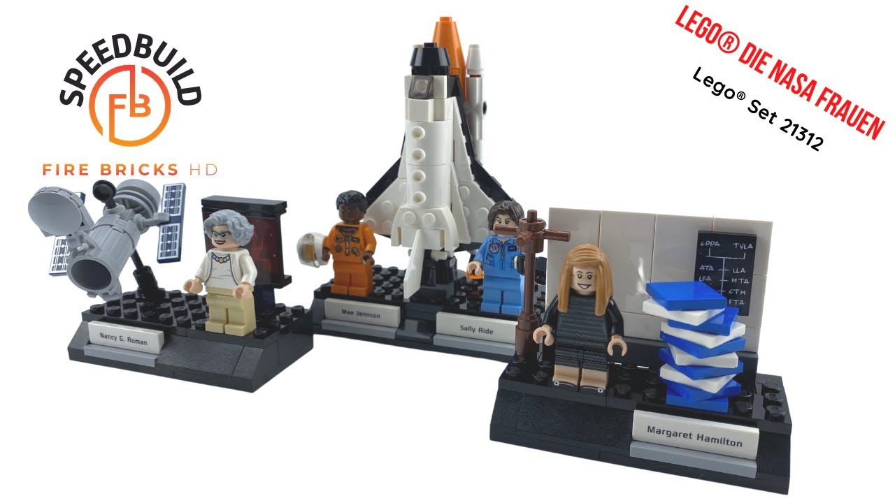 LEGO&reg; Ideas 21312 Women of NASA - Lego Speed Build review!