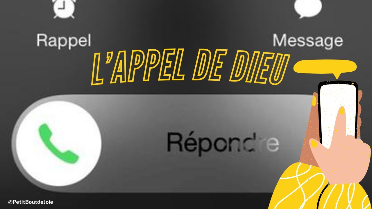 Quel est l'appel de Dieu sur ta vie?