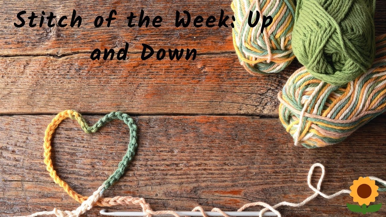 How To crochet The Up and Down Stitch (Houndstooth Stitch)