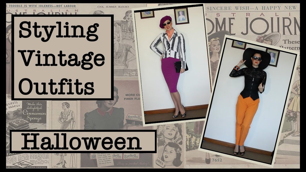 Halloween Inspo - 10 Vintage Style Outfits