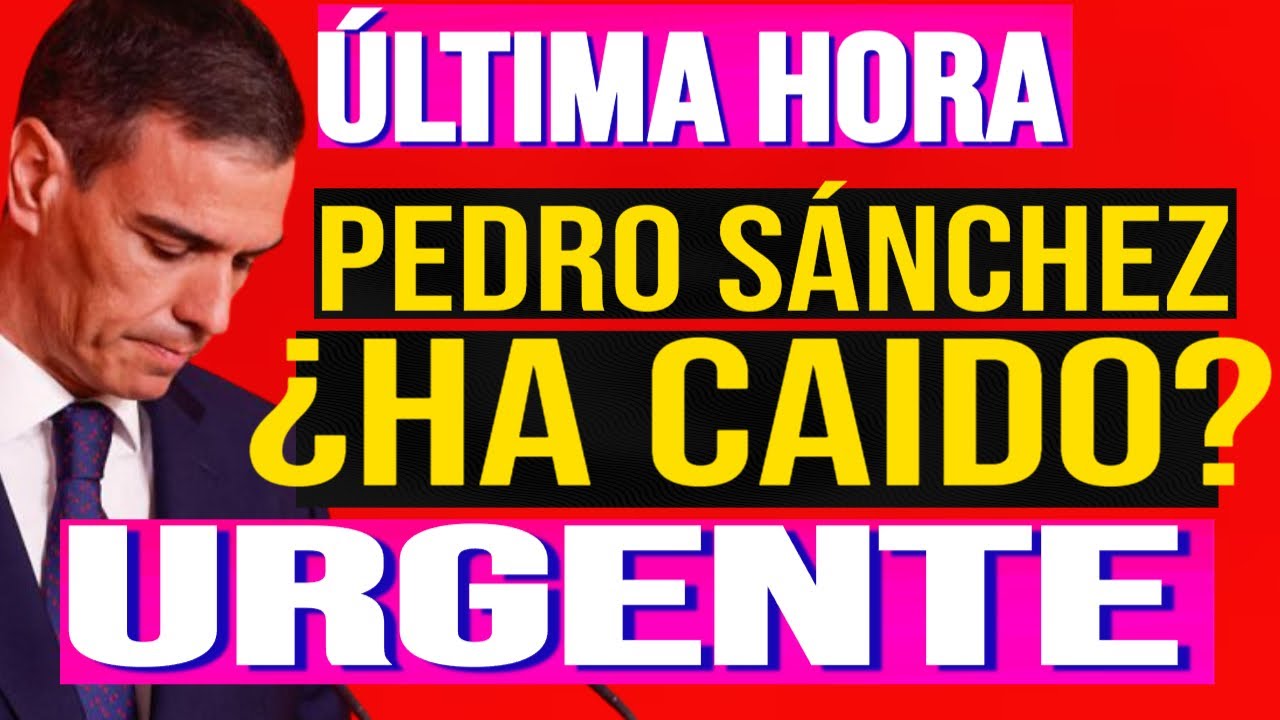 LA CAÍDA DE PEDRO SÁNCHEZ | El Tribuno de Rafa Fernández
