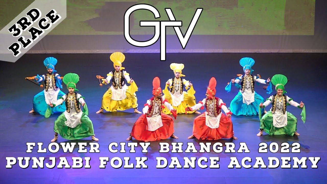 Punjabi Folk Dance Academy - Third Place Senior Category at Flower City Bhangra 2022