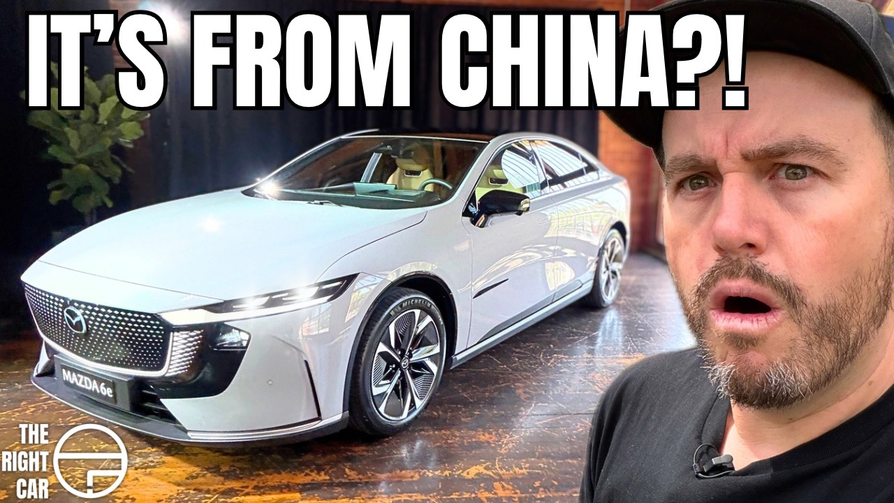 Предварительный просмотр Mazda 6e — новый электромобиль в Австралии в 2026 году