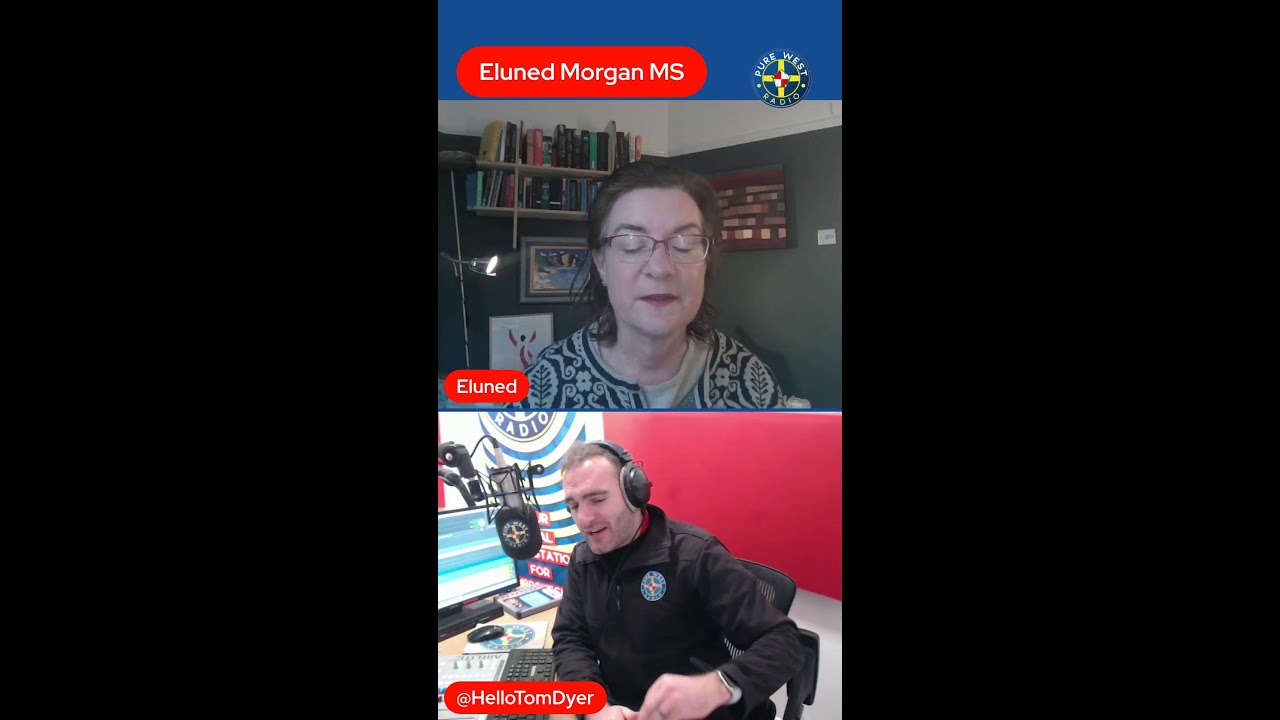 Eluned Morgan MS on Pure West Radio