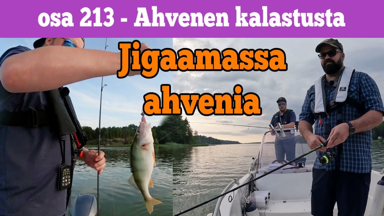 Osa 213 - Jigaamassa ahvenia - 2021/2022