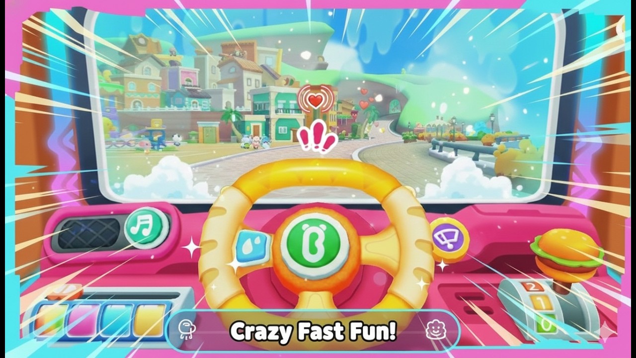 Baby Panda's Food Truck Adventure: Drive, Cook & Design Your Dream Car! 🚚🍔👟 | BabyBus Game
