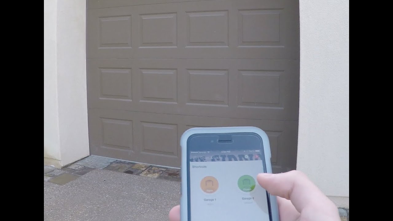 SmartThings + Garage