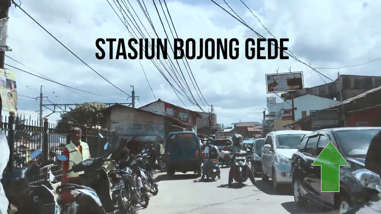 Rute Perjalanan Stasiun Bojong Gede - Perumahan Royal Oasis