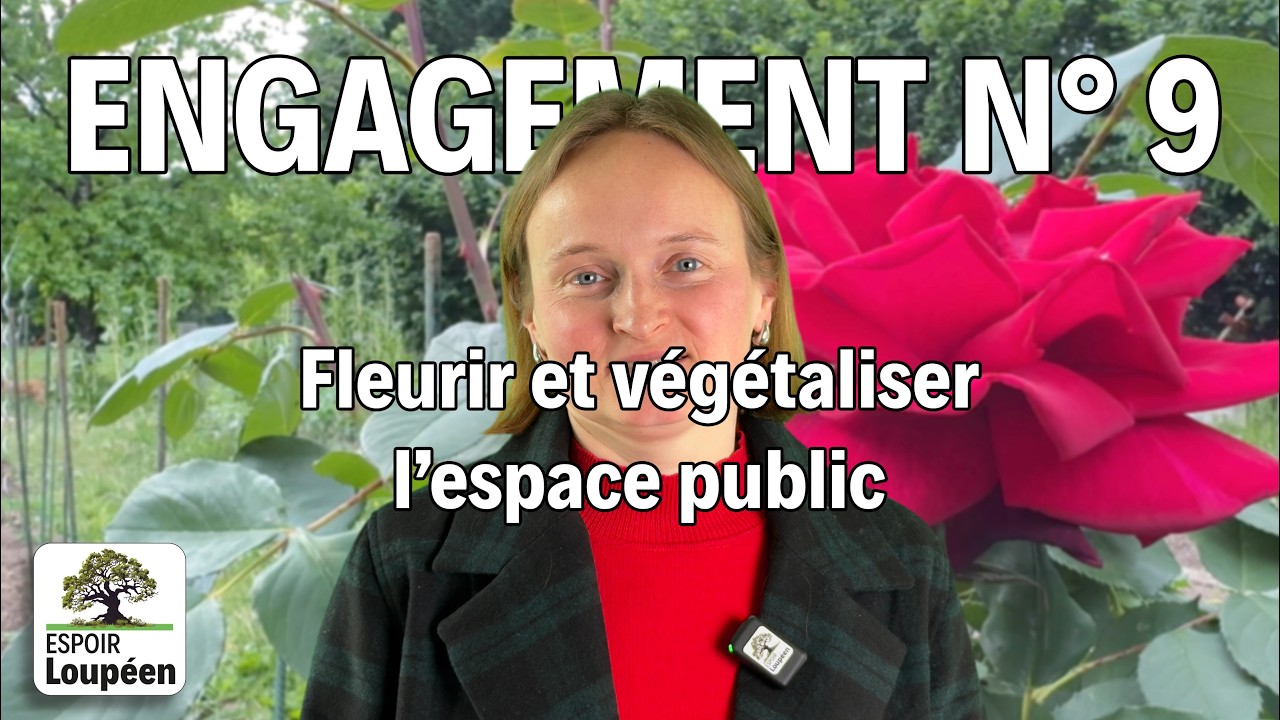 Engagement n°9 – Fleurir et végétaliser l’espace public