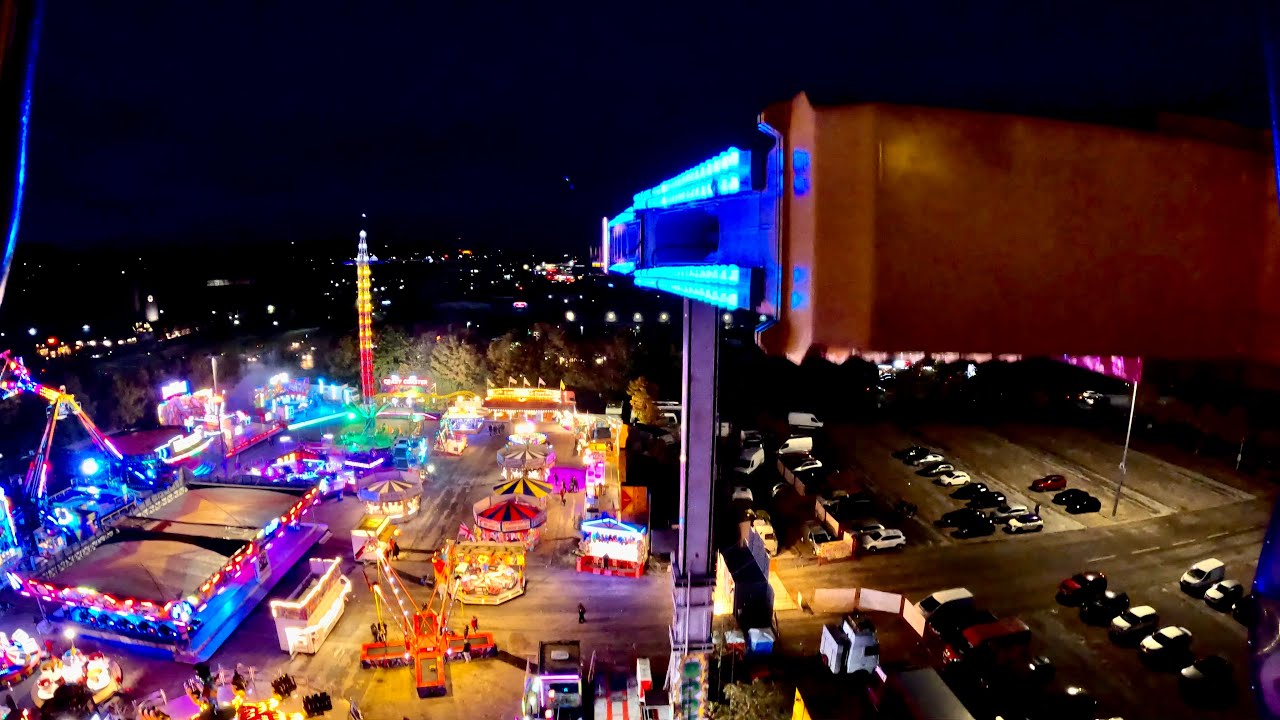 David Taylor - Booster Maxxx - Sheffield Utilita Arena Funfair 2023 (Onride)