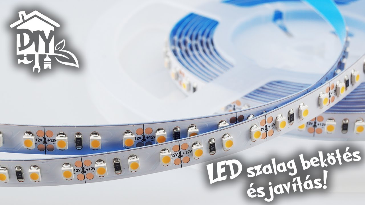 LED szalag bekötése és javítása | Green Cottage DIY