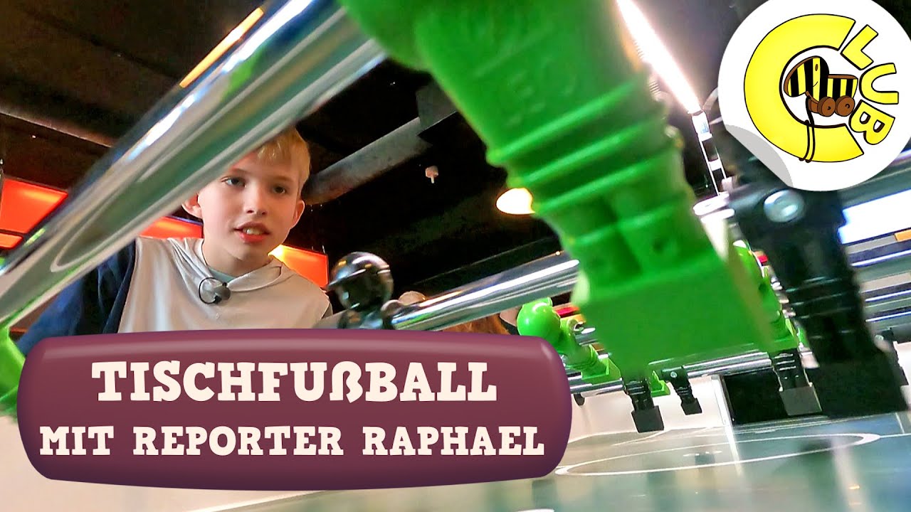 Raphael bei der Tischfu&szlig;ball-Bundesliga ⚽ | Tigerenten Club