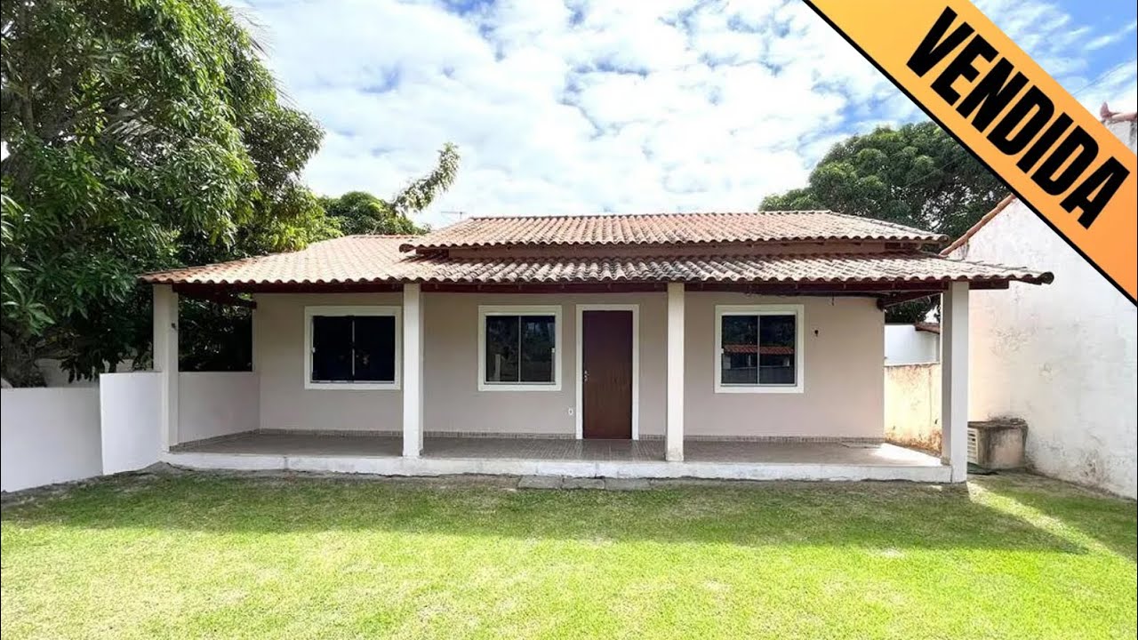 CASA DE 3 QTS A 200M DA PRAIA! PRAIA SECA - ARARUAMA-RJ ⚠️VENDIDA!