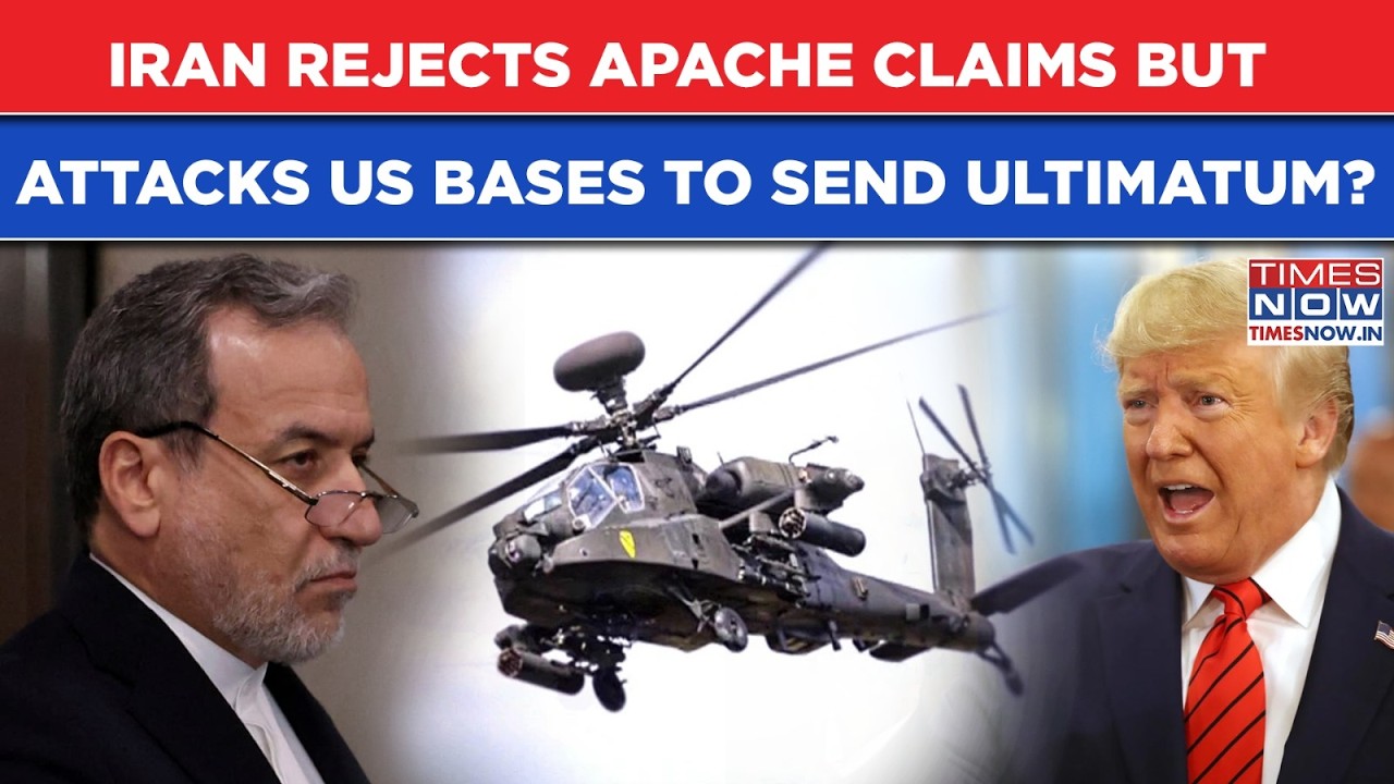 IRAN Rejects US&rsquo; Apache Hit Charge, Then Goes On To Launch Massive Attack To Send Ultimatum To Trump