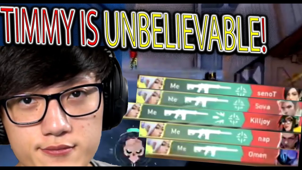 IitzTimmy's INSANE WALLBANG to ACE! Valorant Best Plays and Funny Moments! #331