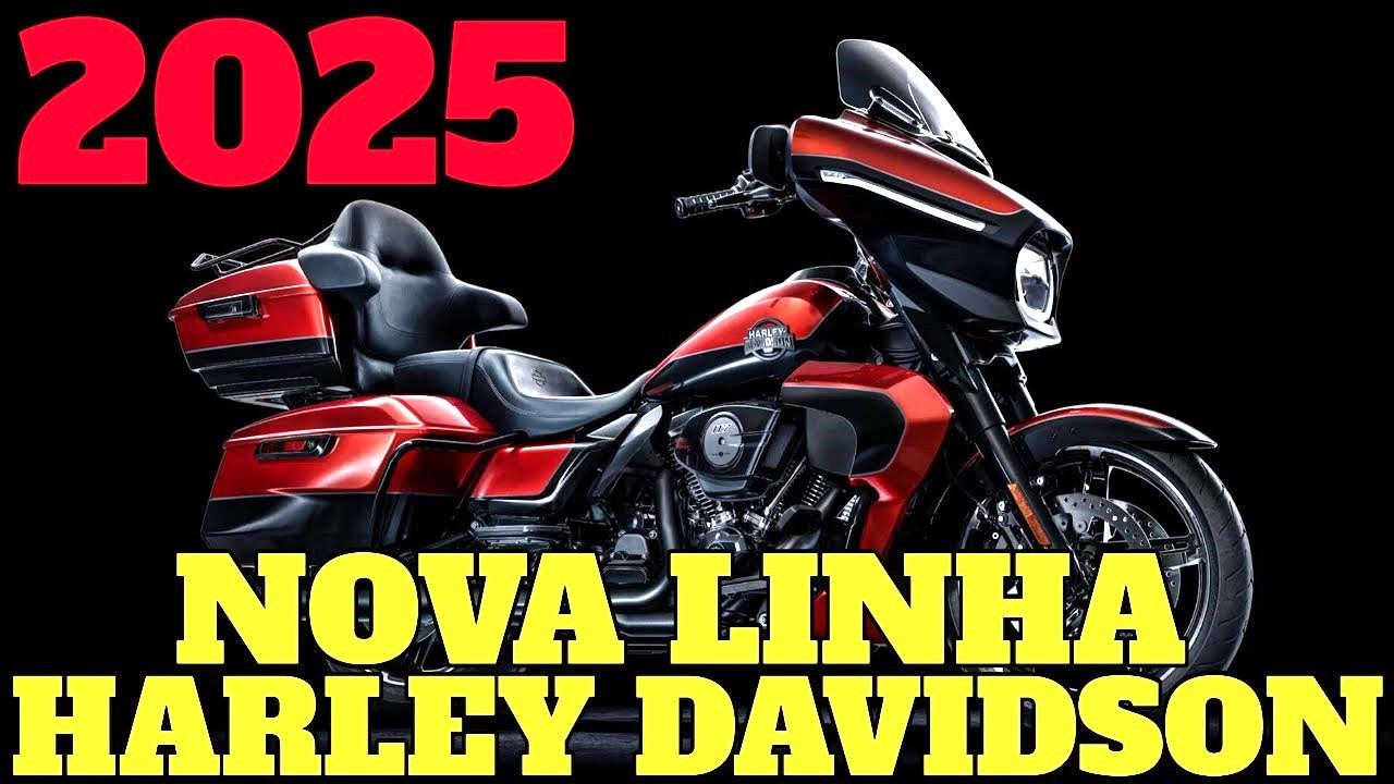 Lançamento da linha Harley Davidson 2025: vídeo completo!