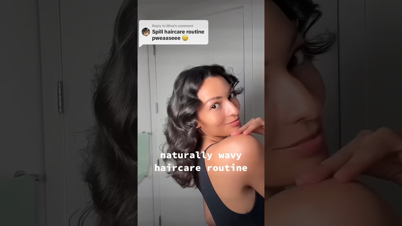 Fine wavy hair care routine: wash day