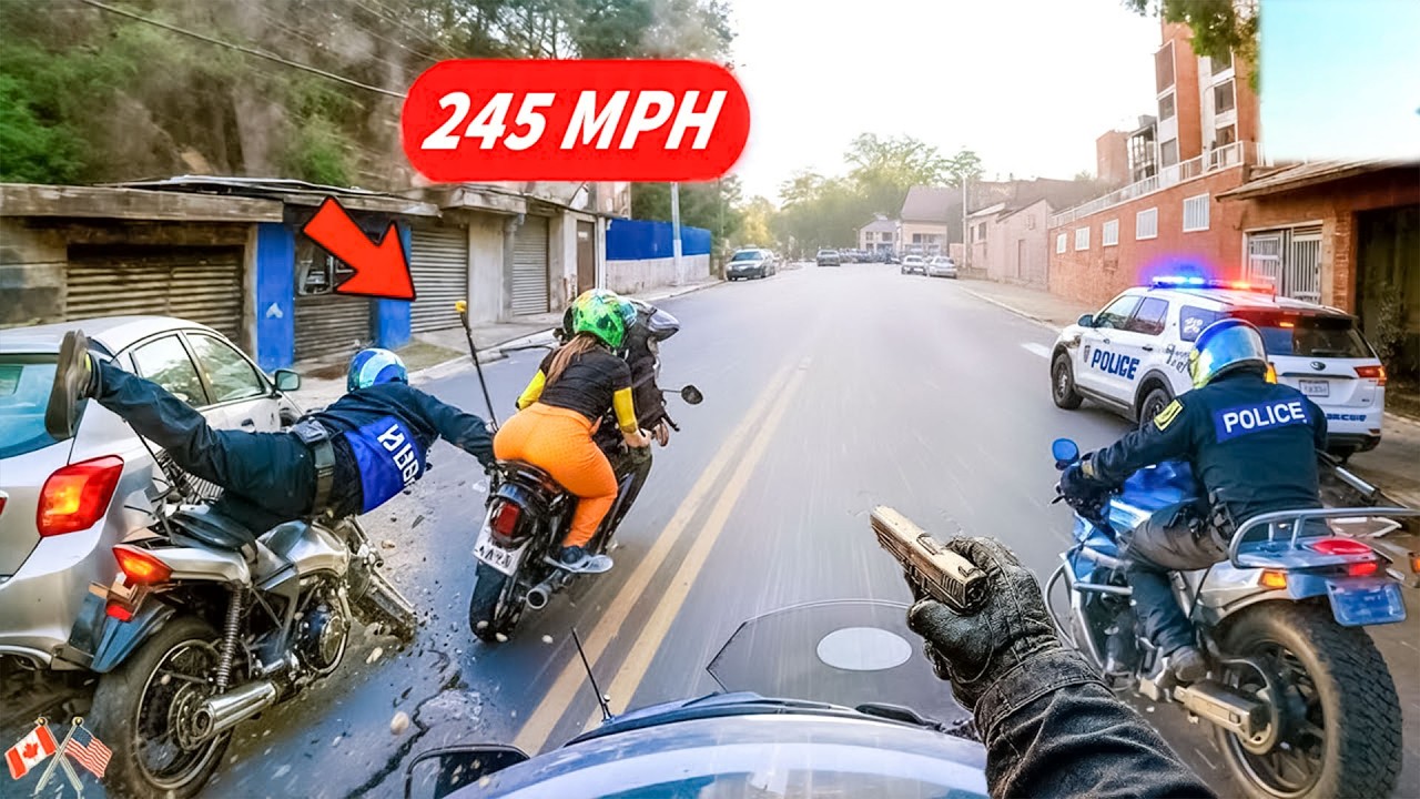 Top 10 Unreal High-Speed Police Chases Caught on Dashcam &mdash; That Feel Like an Action Movie #10