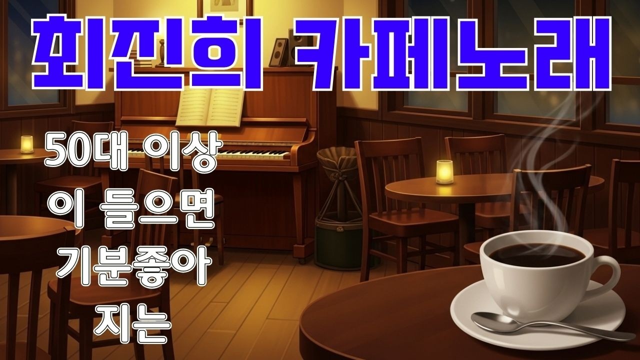 최진희 카페노래 🎶 50대 이상이 들으면 기분좋아지는 🌺 7080 카페음악모음 ☕ 좋은 잔잔한 힐링 플레이리스트