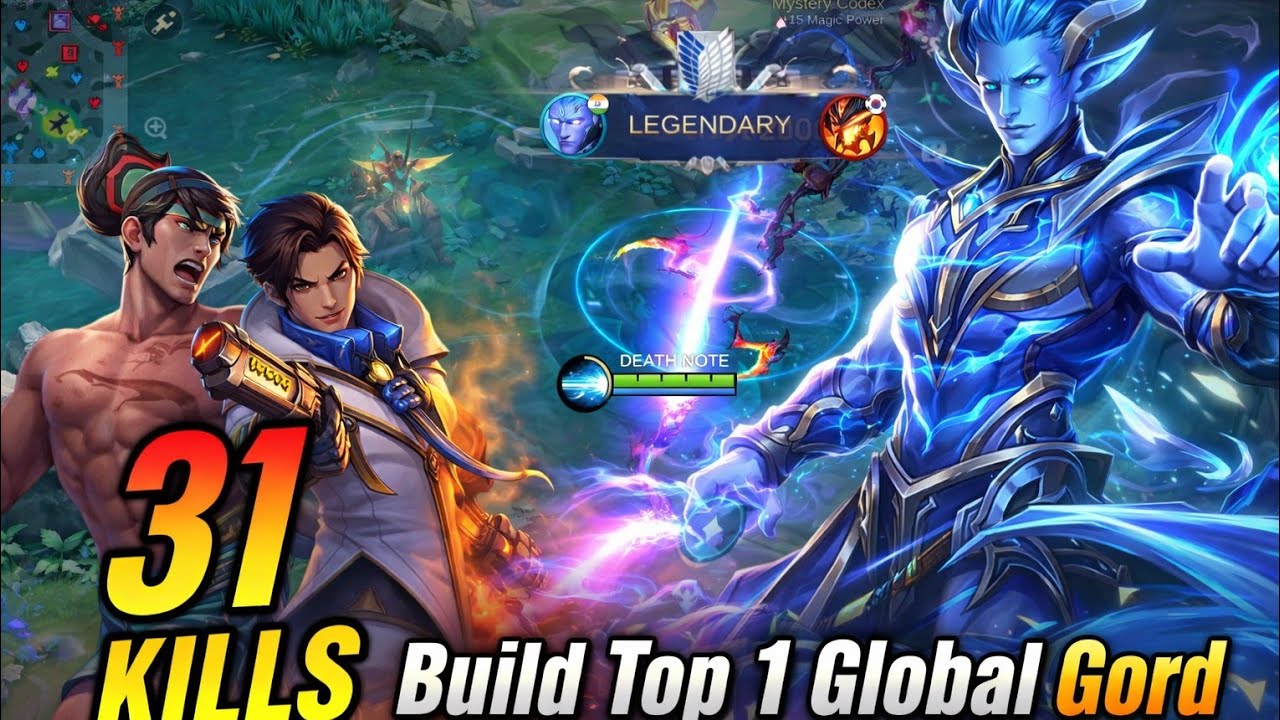 31 Kills!! Gord Best Build and Emblem!! &ndash; Build Top 1 Global Gord ~ MLBB