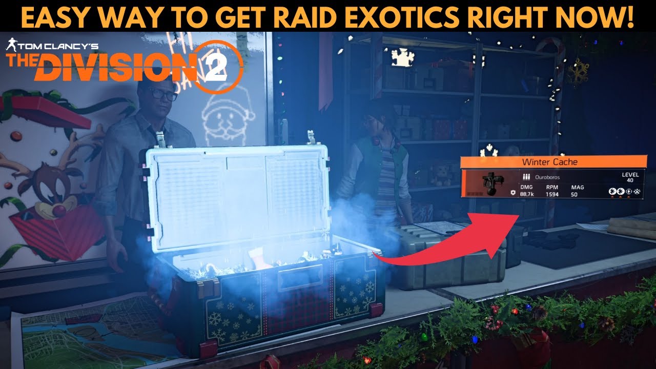 The Division 2 -  EASY WAY TO GET RAID EXOTICS RIGHT NOW!