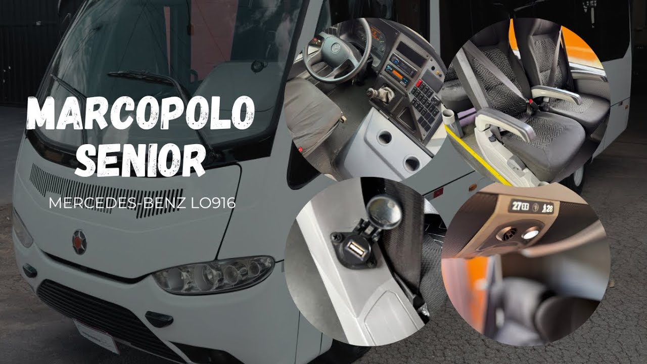 Marcopolo Senior 2016 Micro&ocirc;nibus impec&aacute;vel