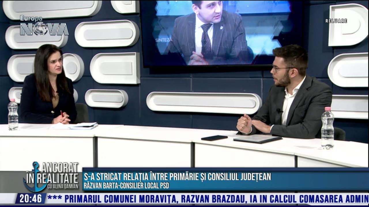LIVE : Ancorat in realitate cu Alina Damian - Europa Nova - 10.03.2026