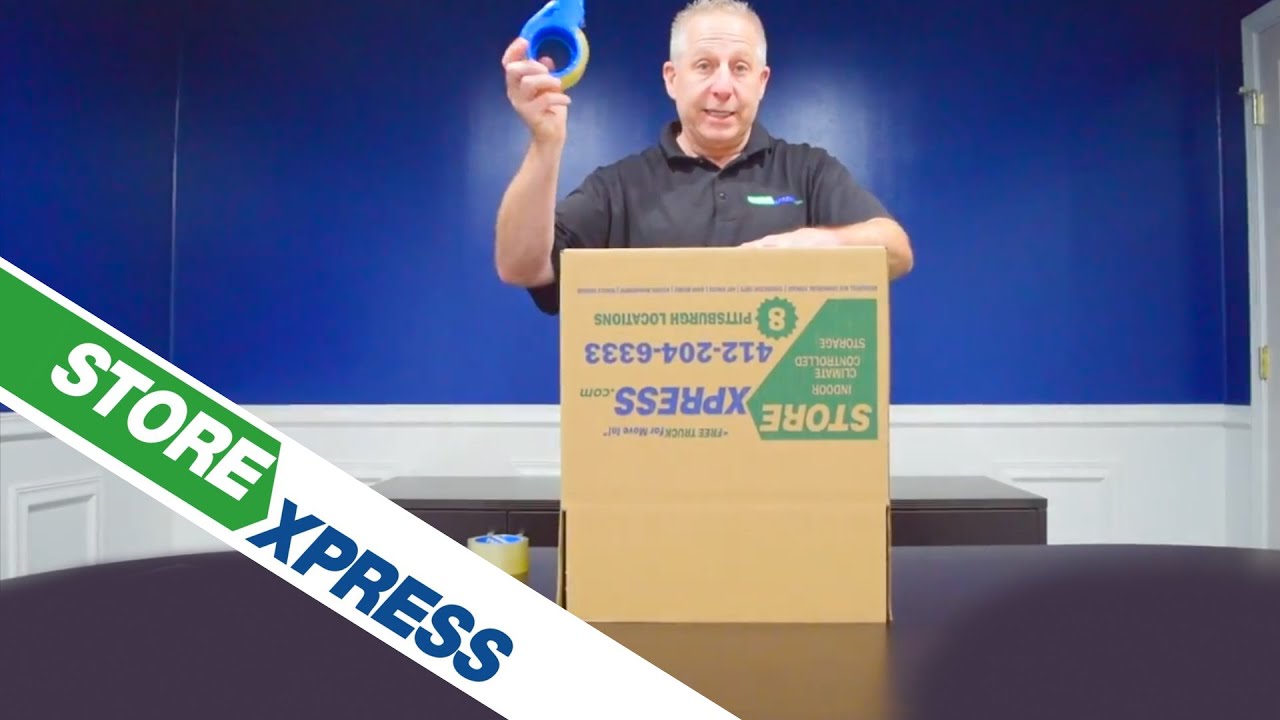 Storage University: How to Tape a Box