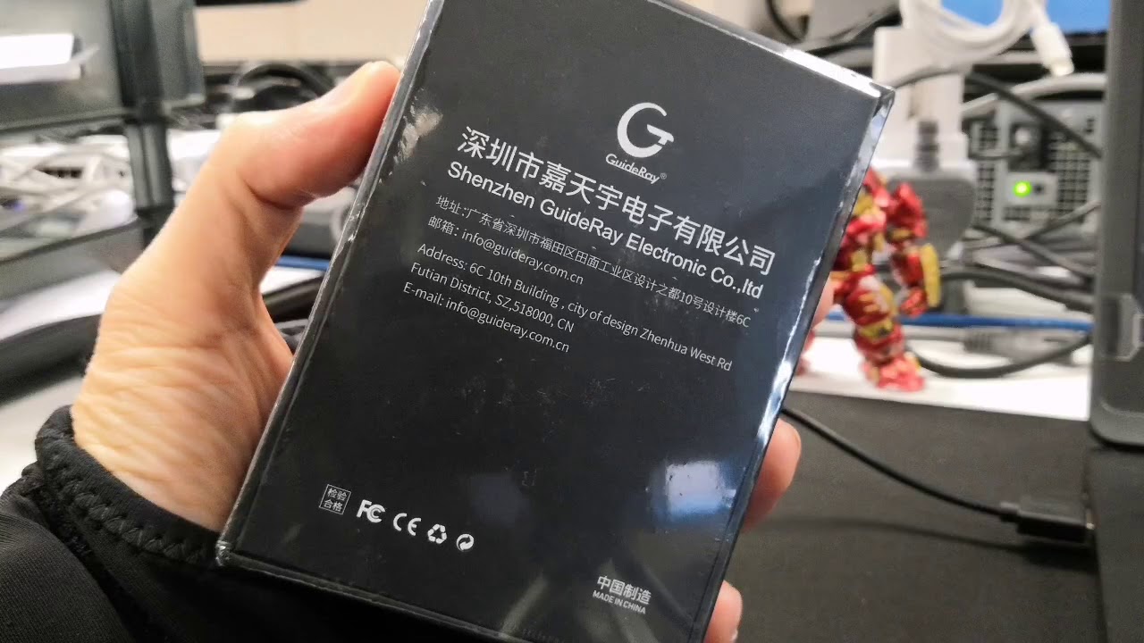 GuideRay GR-118 Quick Unboxing