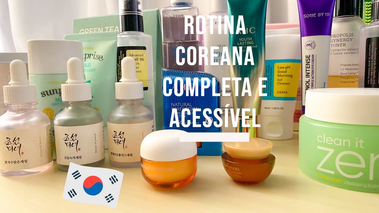 ROTINA DE SKINCARE COREANA ACESSÍVEL - K-BEAUTY POR MENOS DE 100 REAIS NA SHOPEE