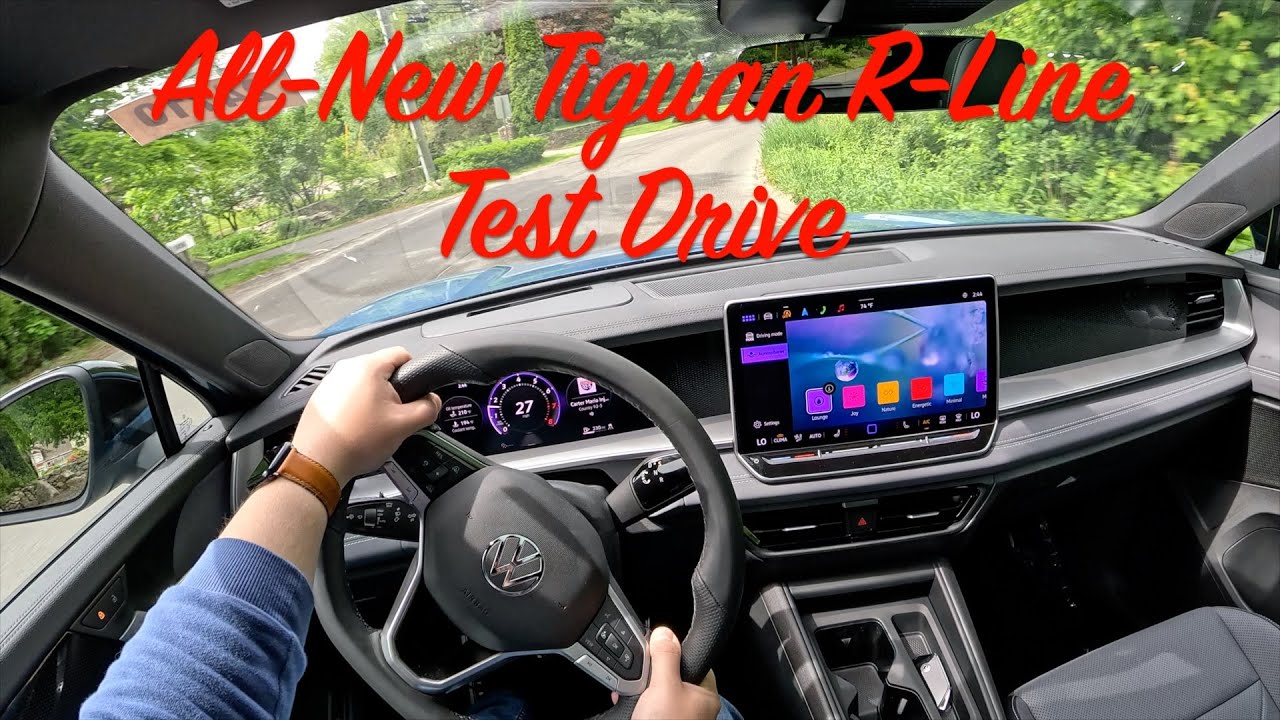 2025 VW Tiguan (SE R-Line Black) - POV Test Drive