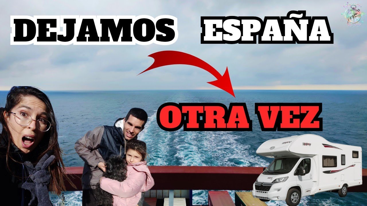 132. ESPAÑA a IRLANDA en FERRY con AUTOCARAVANA 🚌 Y MASCOTAS 🐩