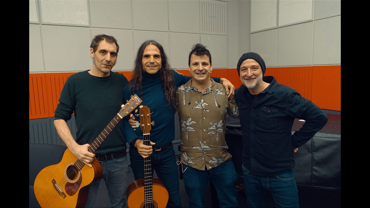 CALIZO - EN EL LAGO - TRIANA - acústico con Dani Llamas y Angel Carmona RNE MAÑANA MAS 2 feb 2024