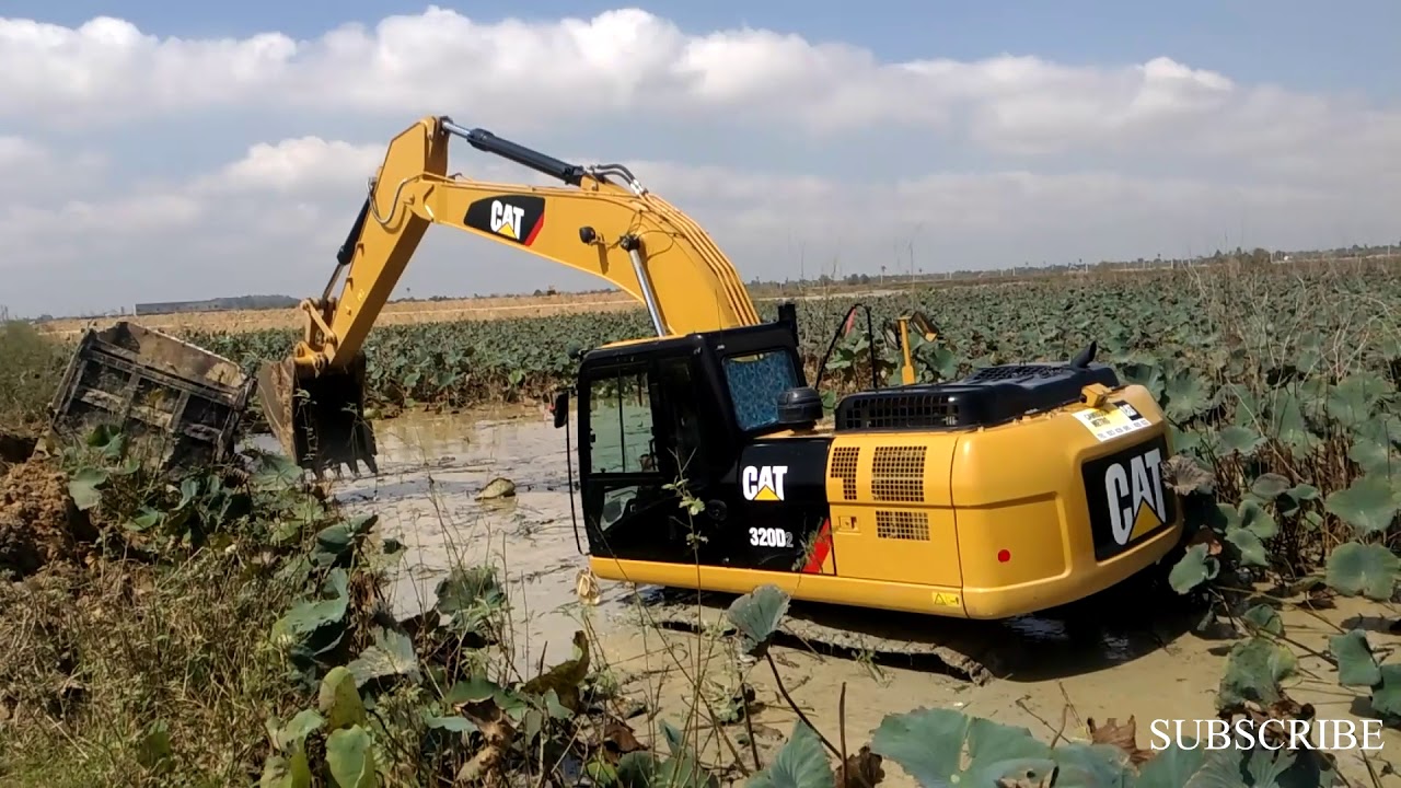 Emergency Excavator | Rescue Car - Truck fail - Excavator fall in mud
