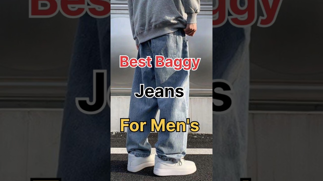 😎Best Baggy Jeans For Men's 2025 #fashion #mensfashion #formal #mensstyle #jeans