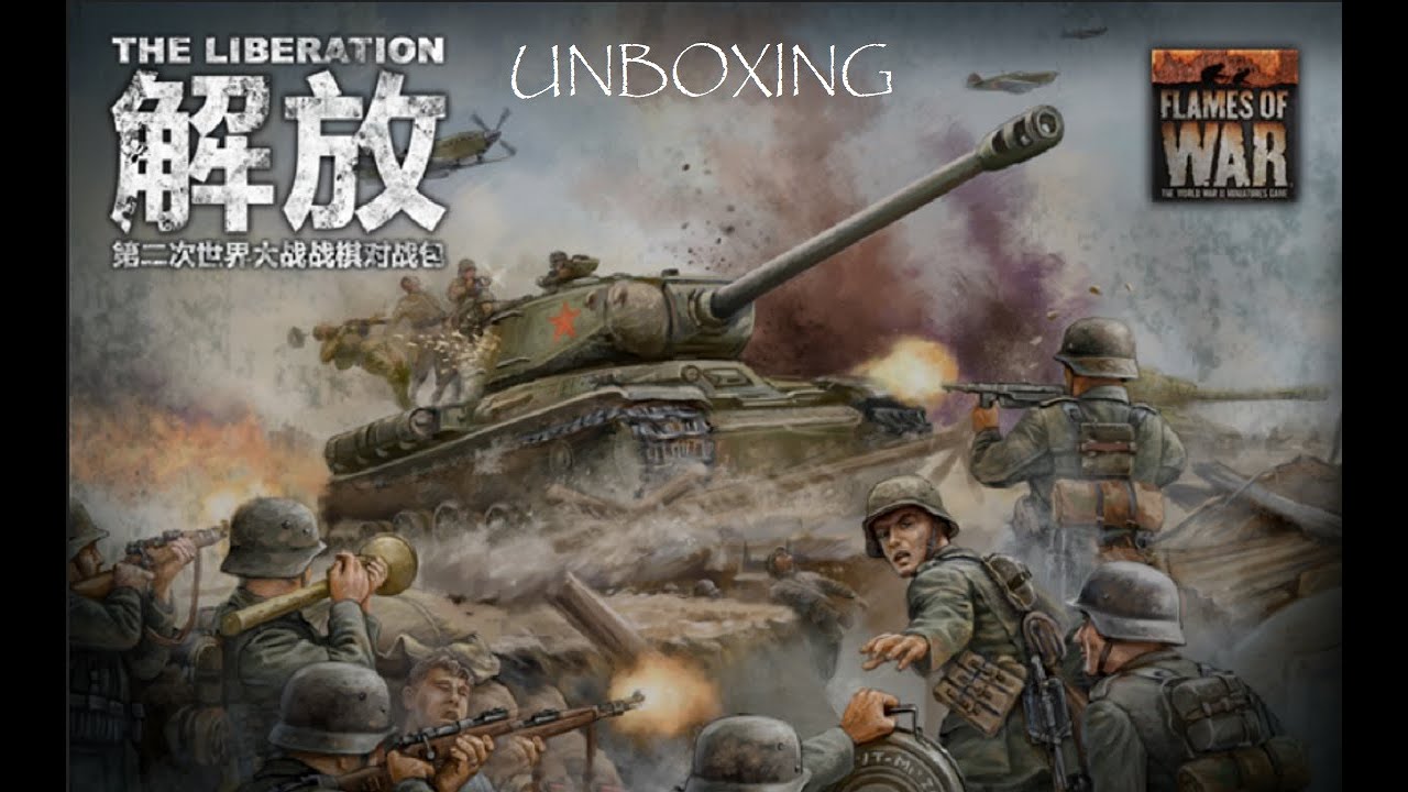 Flames of War: Liberation Starter Set Unboxing deutsch