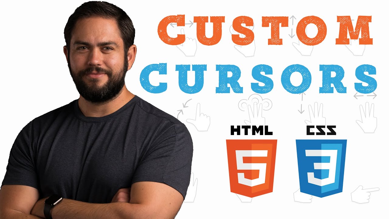 Как создать кастомный курсор в HTML и CSS