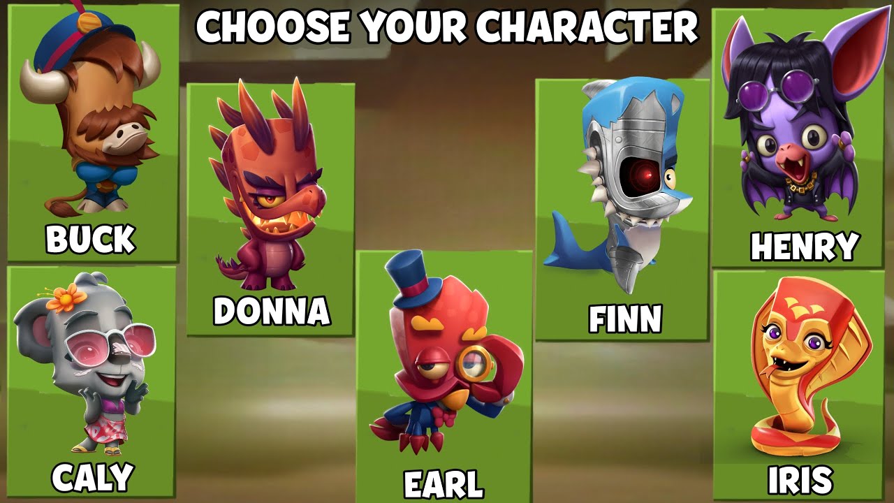 Choose your Favourite Alphabet Character | Zooba Part 1 (A to I)