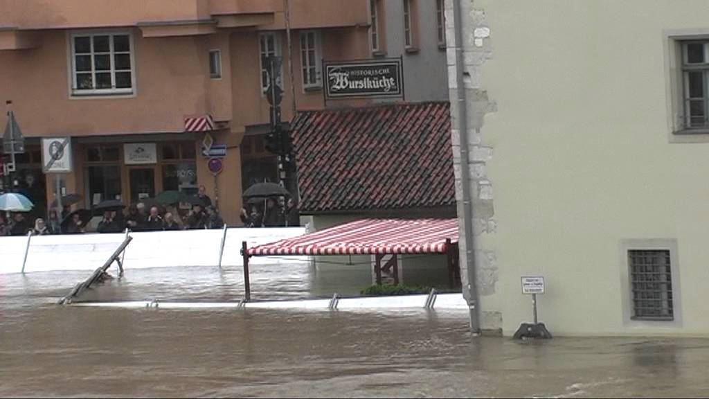 Jahrhundert Hochwasser Regensburg 2013