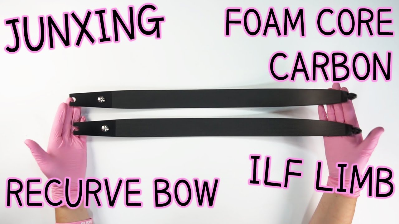 CHEAP?? BEST?? ARCHERY JUNXING RECURVE BOW ILF CARBON LIMB UNBOXING. OVERVIEW