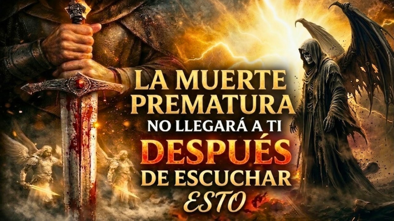 La ¡MUERTE PREMATURA No! podrá LLEGAR a ti ni TOCARTE Después de ESCUCHAR esta Oracion PACTO de VIDA