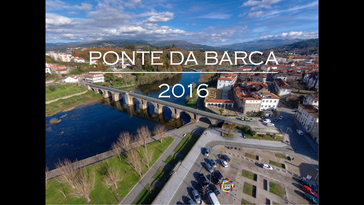 Ponte da Barca Vista aérea
