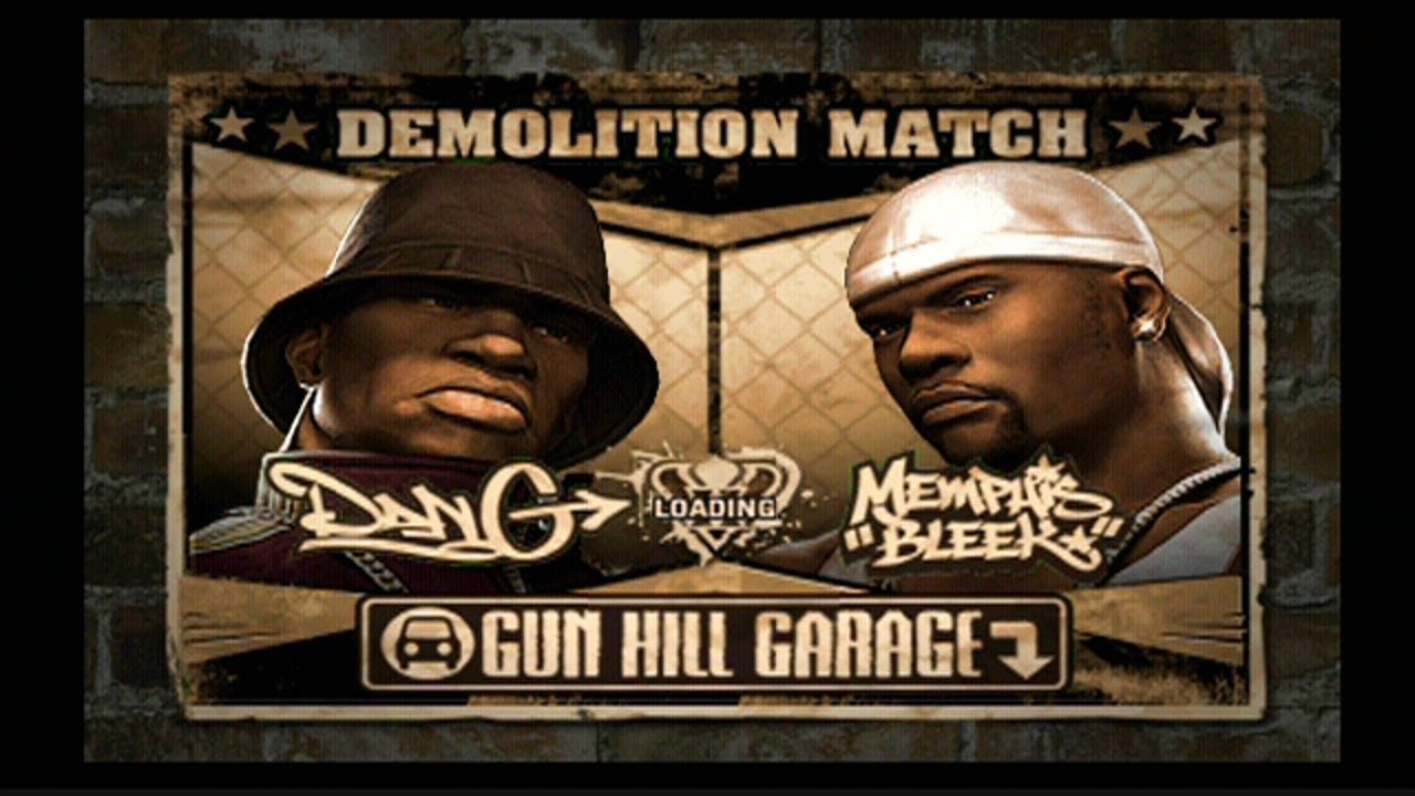 Def Jam Fight For NY (Request) - Dan G vs Memphis Bleek (Hard) at Gun Hill Garage